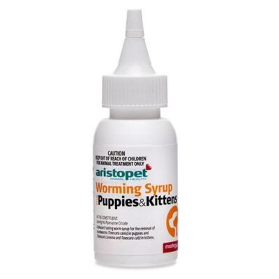 Aristopet Worming Syrup For Puppies & Kittens  50 Ml