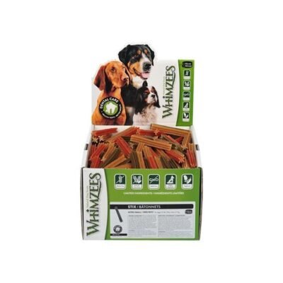 Whimzees Toothbrush Star Bulkbox Extra Small Dogs 350's 1 Pack