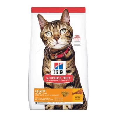 Hill's Science Diet Light Adult 1-6 Chicken Recipe Dry Cat Food 2 Kg