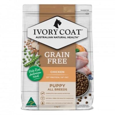 Ivory Coat Grain Free Puppy Chicken Dry Dog Food  13 Kg