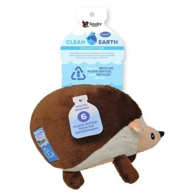 Spunky Pup Clean Earth Hedgehog Large 1 Pack