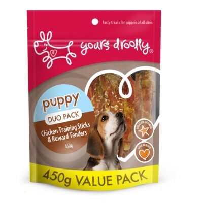 Yours Droolly Puppy Duo Pack Dog Treats 450 Gm