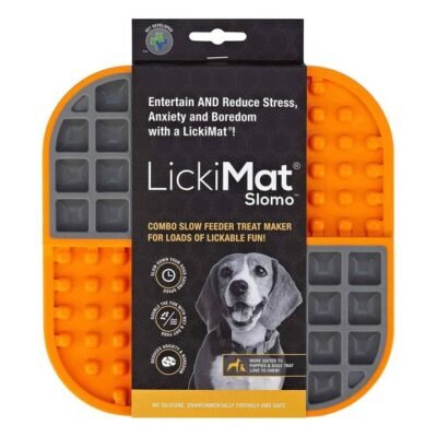 Lickimat Slomo Dog Orange 1 Pack