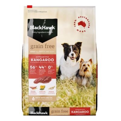 Black Hawk Grain Free Adult Kangaroo Dry Dog Food   7 Kg