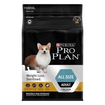 Pro Plan Dog Adult Weight Loss Sterilised All Breeds  2.5 Kg