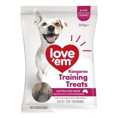 Love Em Kangaroo Training Treats Dog Treats 200 Gm