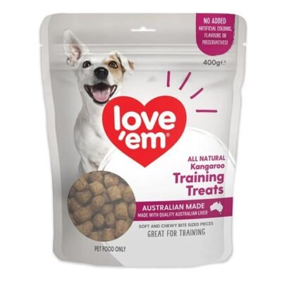 Love Em Kangaroo Training Treats Dog Treats 400 Gm