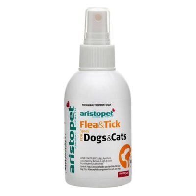 Aristopet Flea & Tick Spray For Dogs & Cats  250 Ml