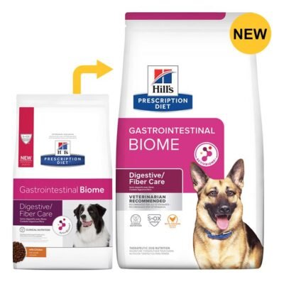 Hill's Prescription Diet Gastrointestinal Biome Digestive/Fibre Care With Chicken Dry Dog Food  12.5 Kg