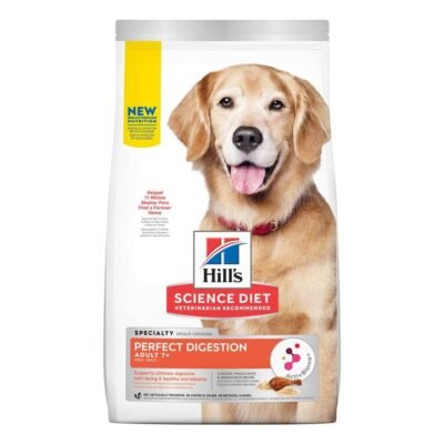 Hill's Science Diet Adult 7+ Perfect Digestion Dog Food  5.44 Kg