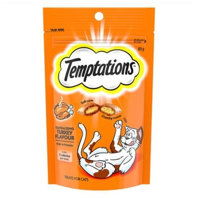 Temptations Tantalising Turkey Cat Treats 85gm 3 Packs