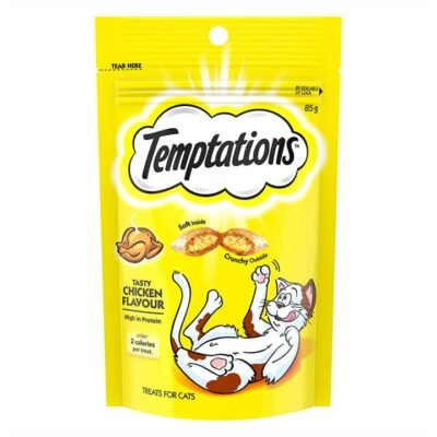 Temptations Tasty Chicken Cat Treats 85gm 2 Packs