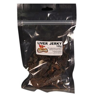 Supasnax Liver Jerky Treats For Dogs  100 Gm