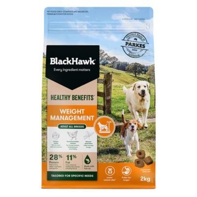 Black Hawk Healthy Benefits Weight Management Adult Dry Dog Food  2 Kg