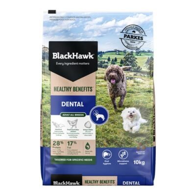 Black Hawk Dog Healthy Benefits Dental Dog Dry Food  10 Kg
