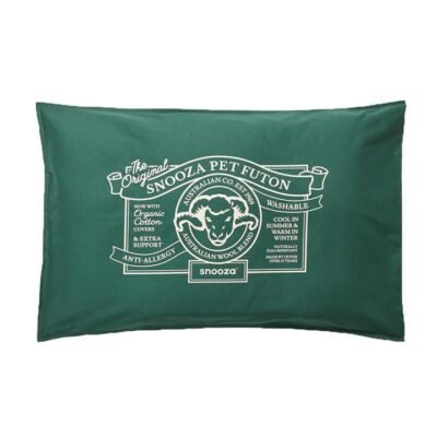 Snooza Organic Pet Futon Green 1 Piece - Mighty