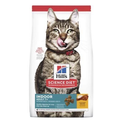 Hill's Science Diet Indoor Adult 7+ Chicken Recipe Dry Cat Food 7.03 Kg