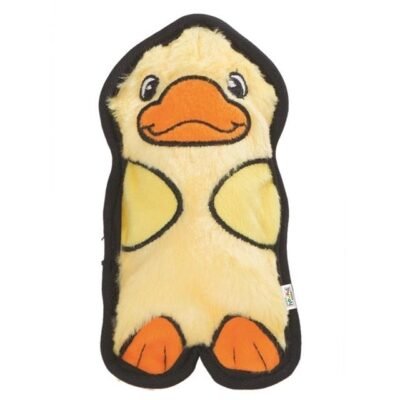 Invincibles Mini Puncture Proof Squeaker Duck - No Stuffing!