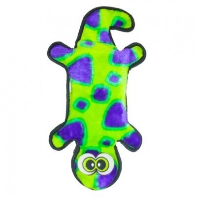 Invincibles Puncture Proof Squeaker Gecko - Purple/Green [Size: 4 ]