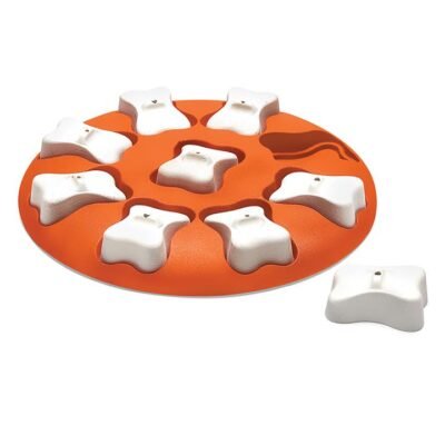 Nina Ottosson Interactive Treat Hiding Dog - The Smart in Orange