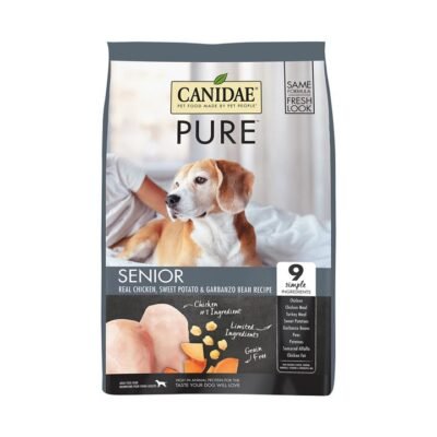 CANIDAE PURE Meadow Senior Grain Free Formula with Fresh Chicken Dry Dog Food 10.8kg