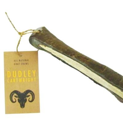 Dudley Cartwright Natural Goat Horns Dog Chews - Split GT5