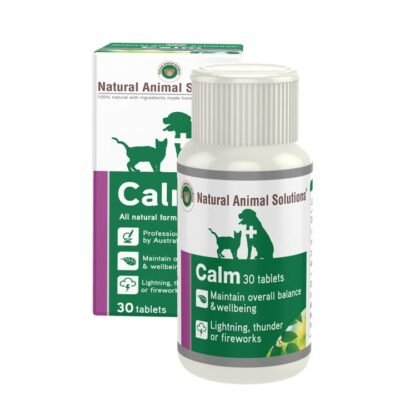 Natural Animal Solutions Calm Remedy for Cats & Dogs - 30 Tablets