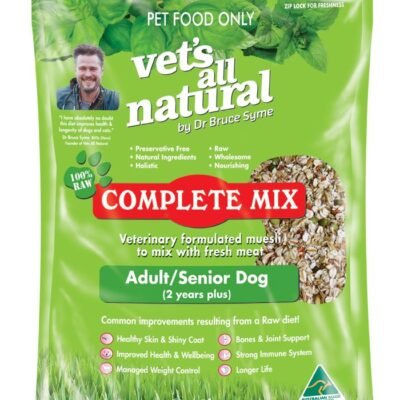 Vets All Natural Complete Mix Muesli for Fresh Meat for Adult and Senior Dogs - 1kg