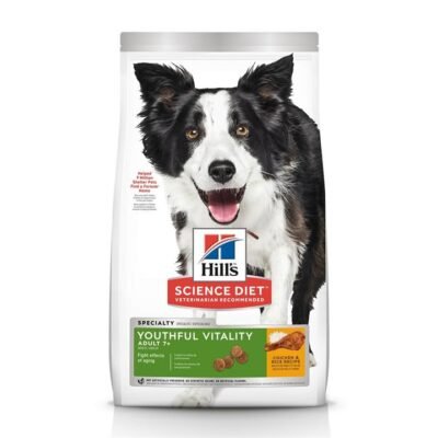 Hills Science Diet Adult 7+ Youthful Vitality Dry Dog Food 1.58kg