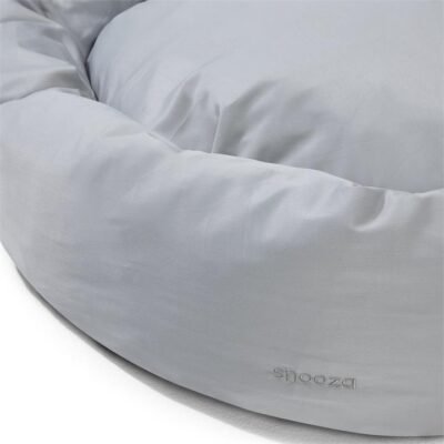 Snooza Dog Beds Cool Cuddler Silver