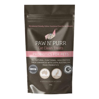 Ipromea Paw N Purr Probiotic Clean Treats For Cats 100 Gm