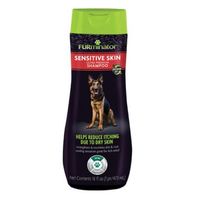 Furminator Sensitive Skin Ultra Premium Shampoo For Dogs  473 Ml