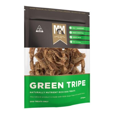 Meals For Mutts (Mfm) Green Tripe Naturally Nutrient Rich Dog Treats  200 Gm