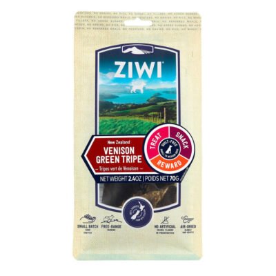 Ziwi Peak Venison Green Tripe Dried Chew Treats For Dogs 70 Gm