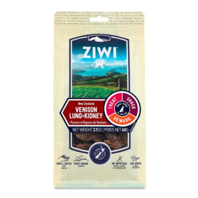 Ziwi Peak Venison Lung & Kidney Air Dried Dog Treats 60 Gm