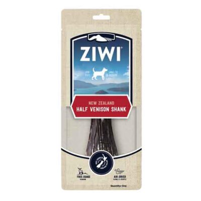 Ziwi Peak Venison Shank Oral Chew Dog Treats - Half 1 Pack