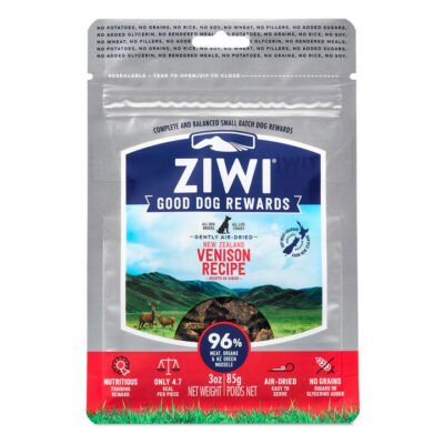 Ziwi Peak Good Dog Rewards Venison Dog Treats 85 Gm