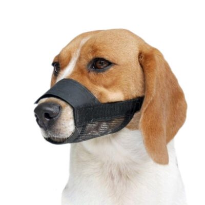 Beau Pets Adjustable Nylon Muzzle - Black X Large 1 Pack