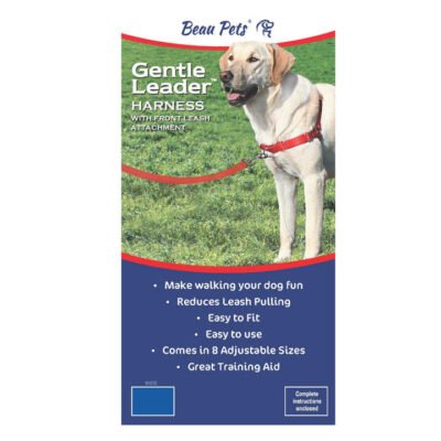 Beau Pets Gentle Leader Harness For Dogs - Blue 1 X Petite