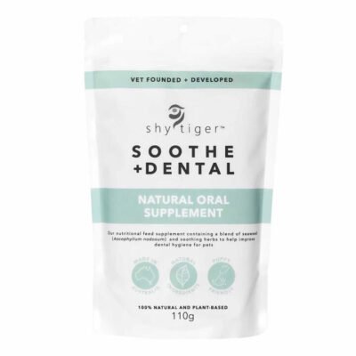 Shy Tiger Soothe + Dental Natural Oral Supplement  110 Gm