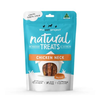 The Pet Project Natural Treats - Chicken Neck 100 Gm