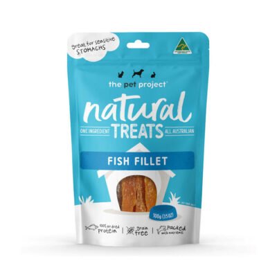 The Pet Project Natural Treats - Fish Fillets 100 Gm