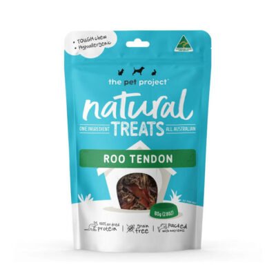 The Pet Project Natural Treats - Kangaroo Tendon 80 Gm