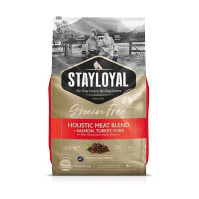 Stay Loyal Grain Free Salmon, Turkey & Pork  3 Kg