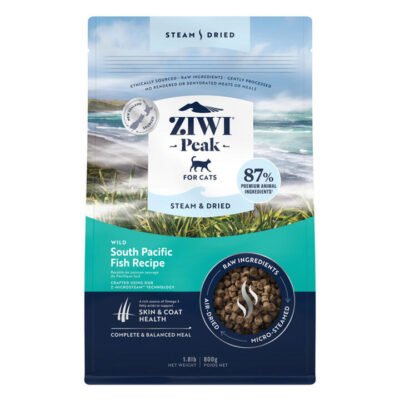 Ziwi Peak Steam & Dried Wild South Pacific Fish Dry Cat Food 800 Gm