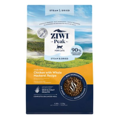 Ziwi Peak Cage-Free Chicken With Whole Mackerel Dry Cat Food  2.2 Kg