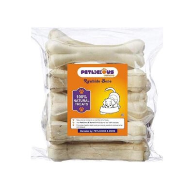 Rawhide Pressed Bones  4 Inch - 30 Pack
