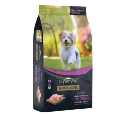 Supervite Gold Label Puppy Real Australian Chicken Dry Dog Food  20 Kg