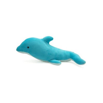 Fuzzy Friends Dolphin Asst Blue  35 Cm