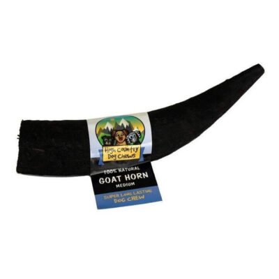 High Country Dog Chews Goat Horn - Medium 1 Pack